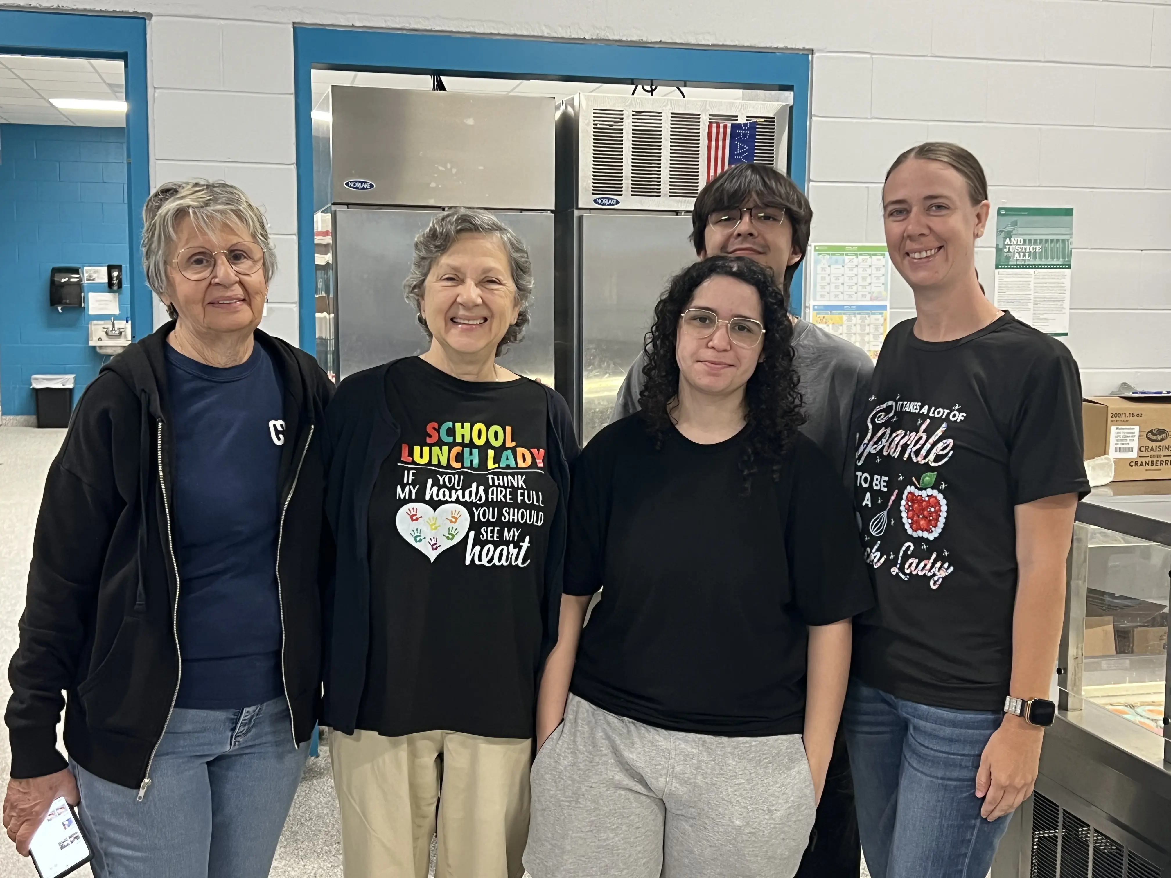 Palm Bay Education Group food service staff
